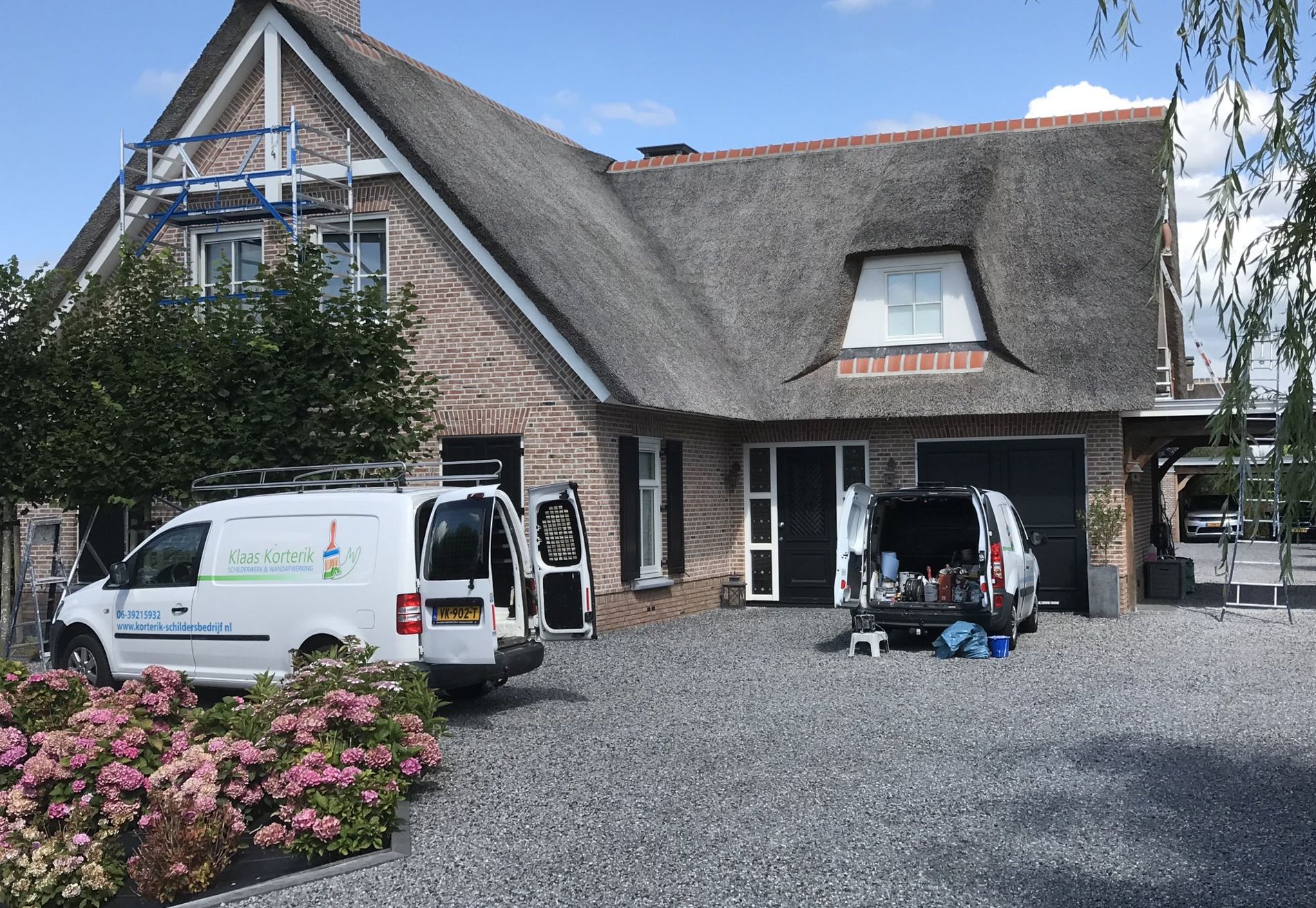 Buitenschilderwerk – Villa in Schoonhoven 